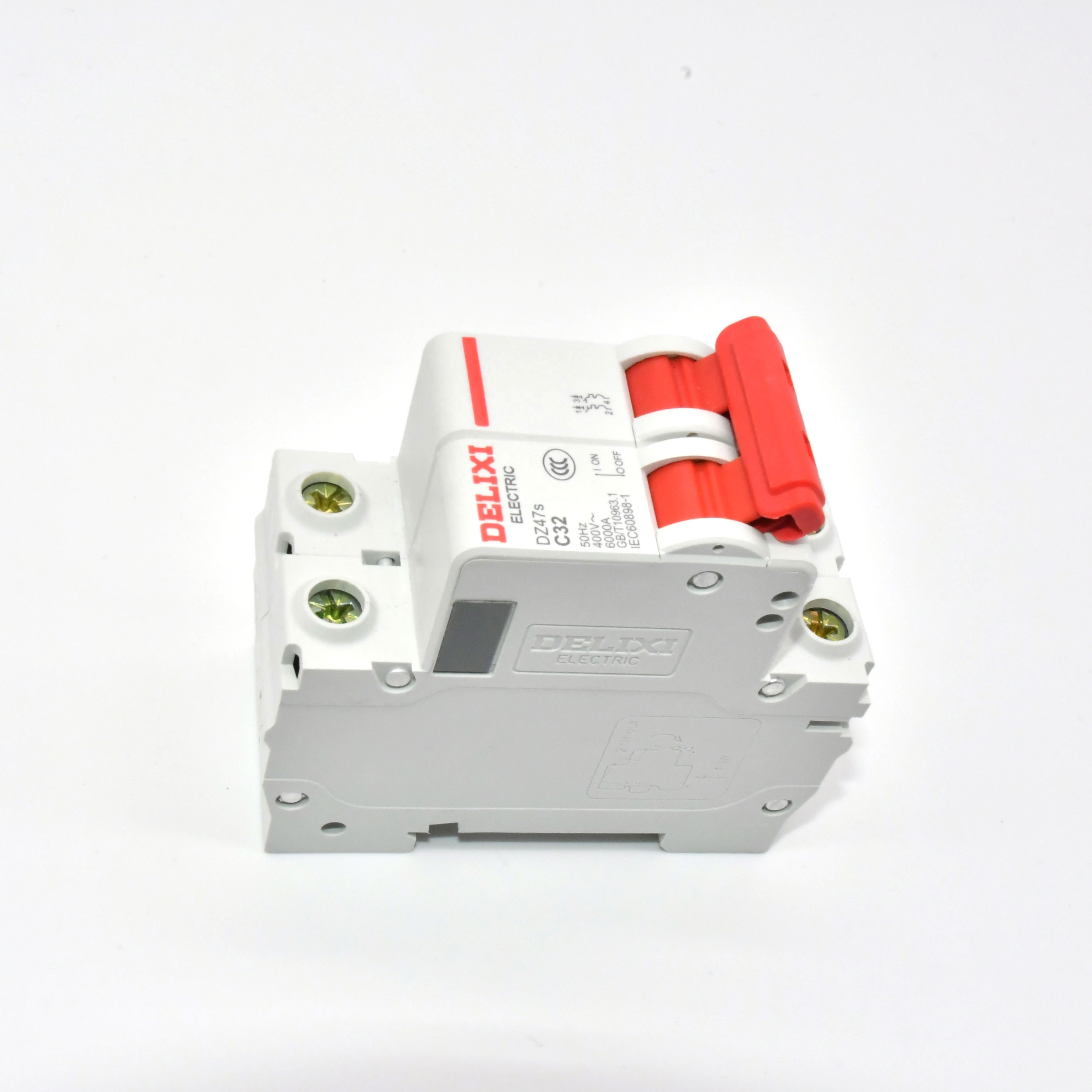 DELIXI DZ47s China industrial Magnetic Electromagnetic Trip  Miniature Circuit Breaker mcb circuit breakers