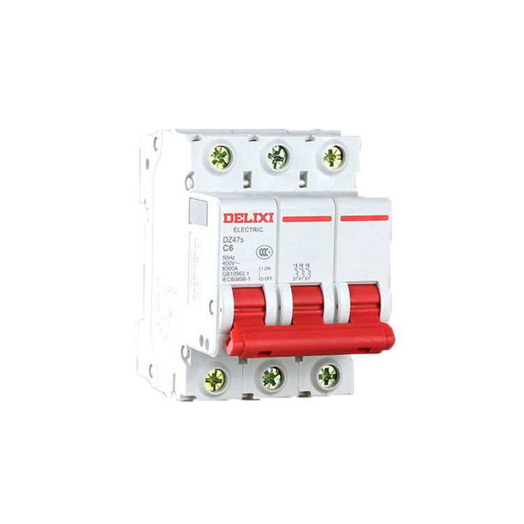 DELIXI Electricity Current Protection MCB Thermal Switch 2P 3P 4P 220V 230V AC Miniature circuit breaker DZ47s