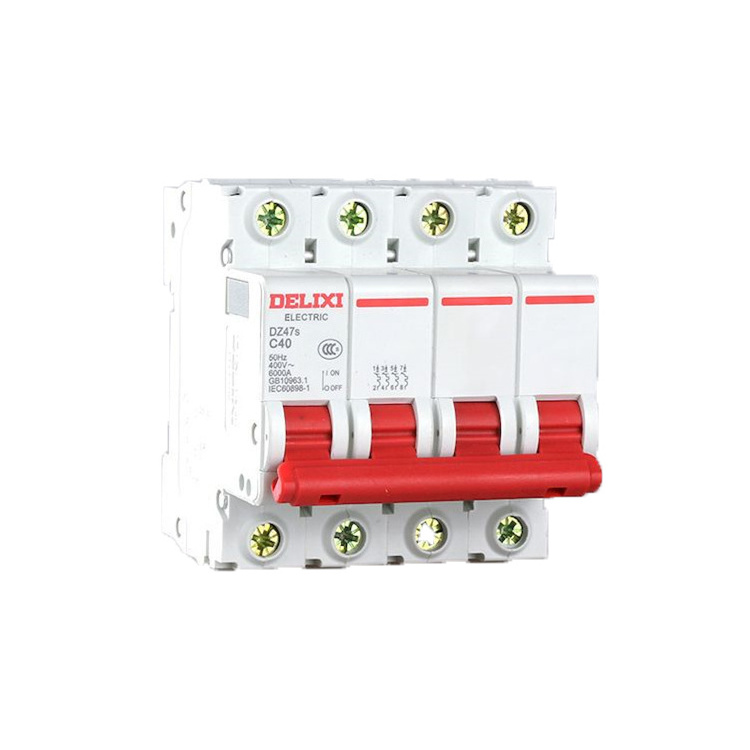 DELIXI Electricity Current Protection MCB Thermal Switch 2P 3P 4P 220V 230V AC Miniature circuit breaker DZ47s