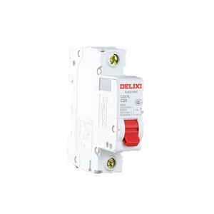 DELIXI Electricity Current Protection MCB Thermal Switch 2P 3P 4P 220V 230V AC Miniature circuit breaker DZ47s