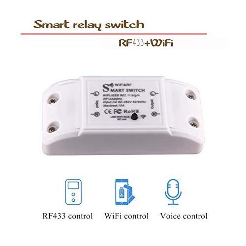 National standard WIFI  modification parts timing switch mobile APP remote control voice control on/off device smart switch