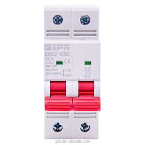 Commonly used GXPR GXB3Z dc power supply 80A 100A 125A 250V 500V 1000V MBC battery circuit breaker