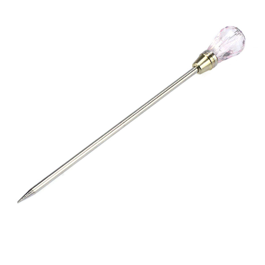 Nail art Powder Spoon Spatula Pin bar Stainless Steel Acrylic Stirring Rod UV Gel Glue Shake Stick Tattoo Tool Dotting Drill Pen