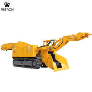 Crawler moving way underground mucking rock loading machine/coal mine machinery/tunnel crawler mucking loader