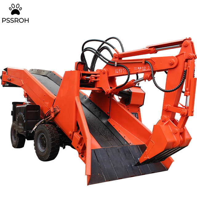 Hot model ZWY-50/11T mining loader in golden mine/small haggloader machine/Construction site mucking loader