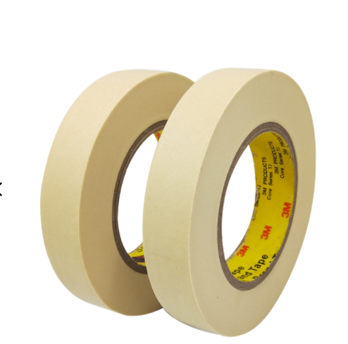 High temperature 120 degree 231 232 Crepe paper painters masking adhesive paint tape for aircraft painting