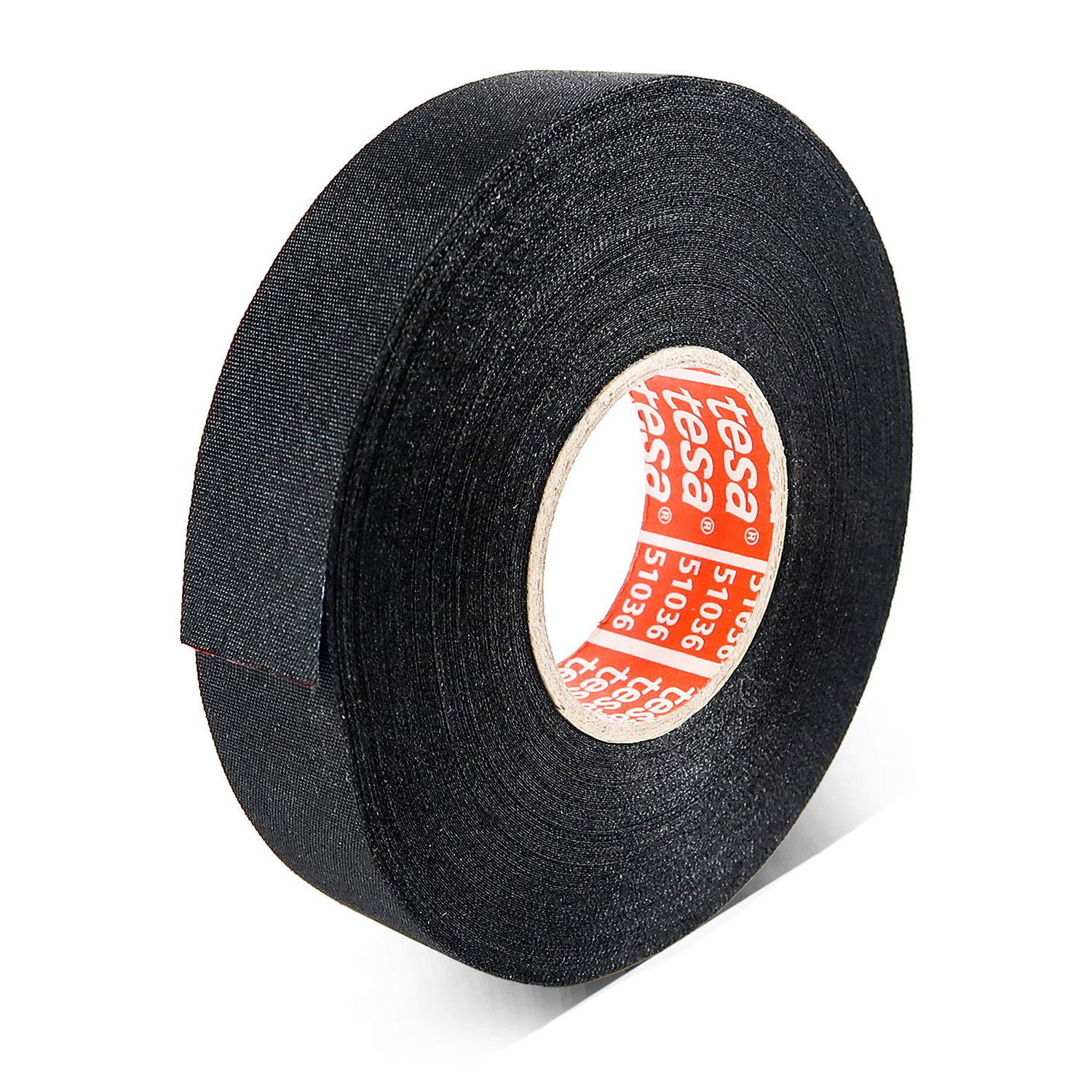 Wear resisting TESA 51608 tape 0.28mm thick Black PET polyester flannel automotive wiring harness cloth tape