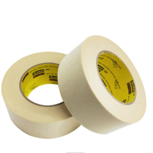 High temperature 120 degree 231 232 Crepe paper painters masking adhesive paint tape for aircraft painting