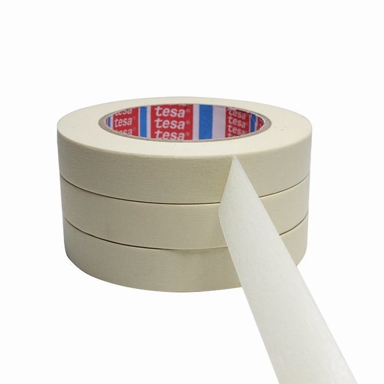 Tesa 4432 0.33mm Special Flat Paper Masking Tape For sandblasting protective applications