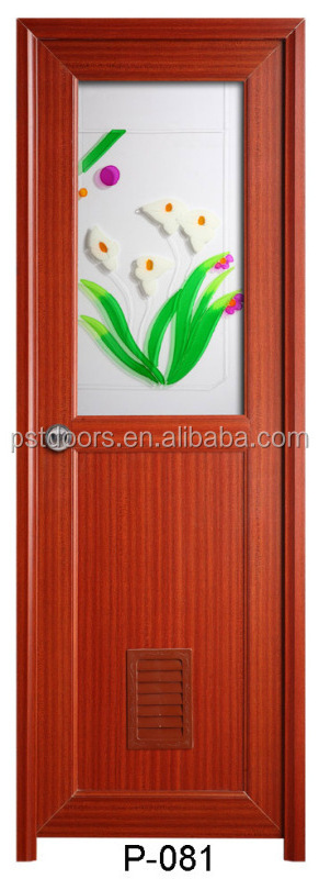 Plastic door for toilet can be used steel material American steel door standard