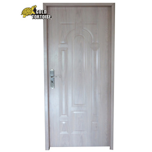 Plastic door for toilet can be used steel material American steel door standard