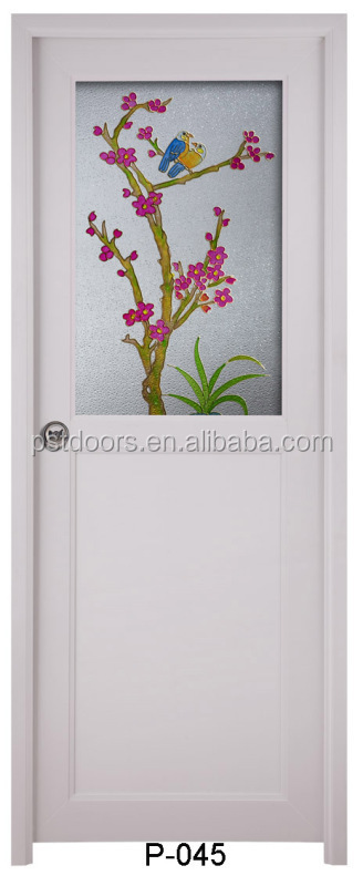 Plastic door for toilet can be used steel material American steel door standard