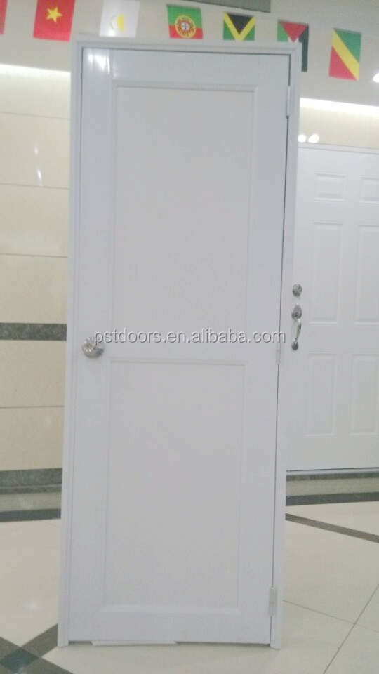 Plastic door for toilet can be used steel material American steel door standard