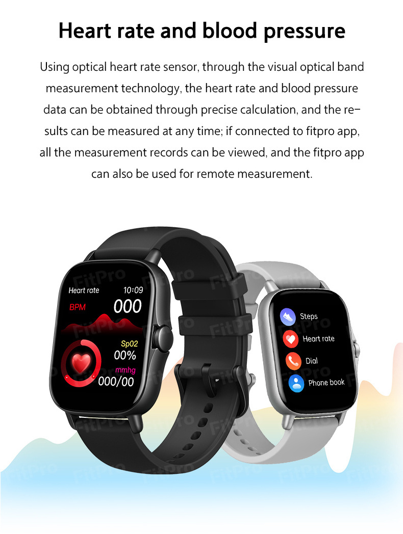 Android smart watch waterproof multi functions colorful new model smart wrist unisex super long endurance smart watch