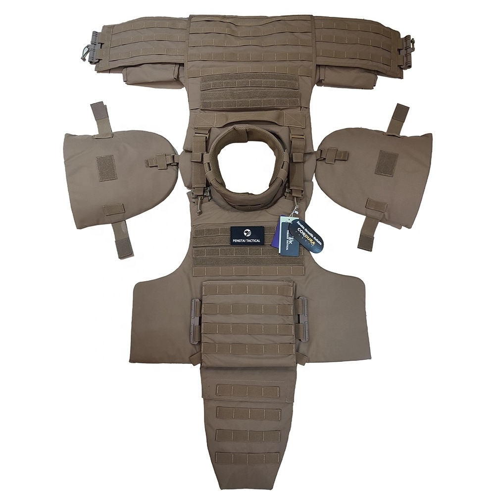 Molle System 1000D Nylon Cloth Plate Ceramic Plate Armor Plate Carrier Portable Convenient Combat Tactical Vest