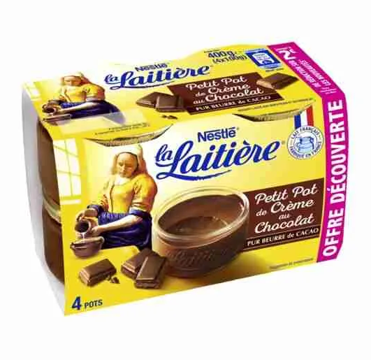 Hot Selling Price Of Nestle La Laitiere Dessert Cream 400g In Bulk Quantity