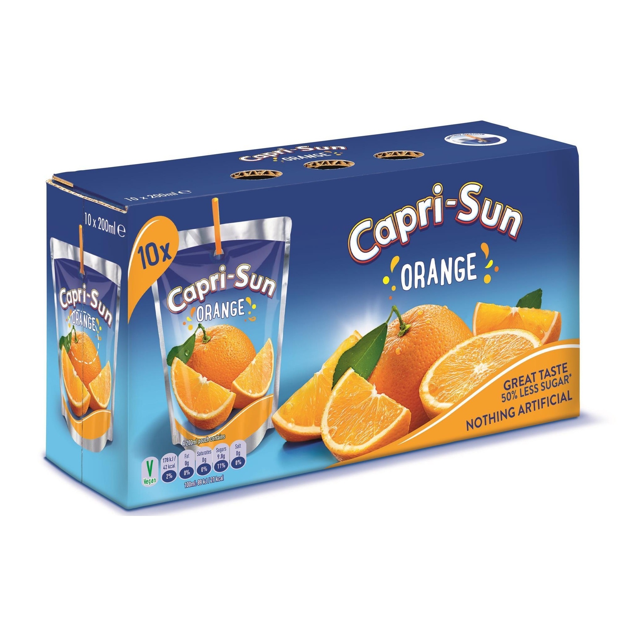 Best Quality Hot Sale Price Capri Sun No Added Sugar Orange Juice