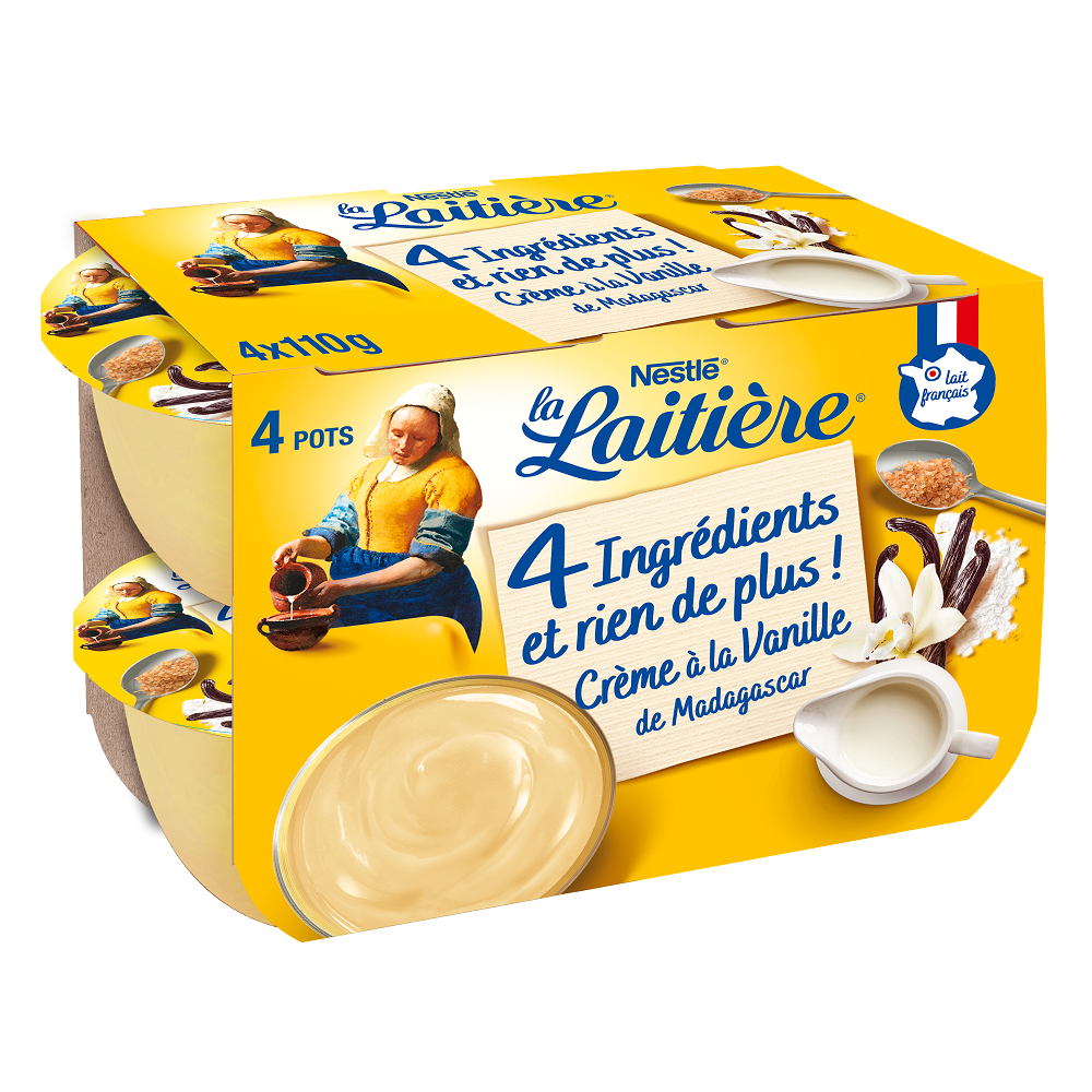 Hot Selling Price Of Nestle La Laitiere Dessert Cream 400g In Bulk Quantity