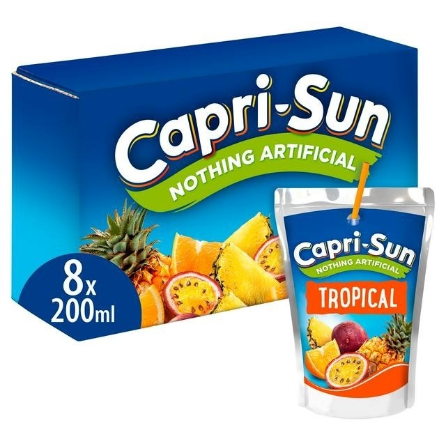 Best Quality Hot Sale Price Capri Sun No Added Sugar Orange Juice