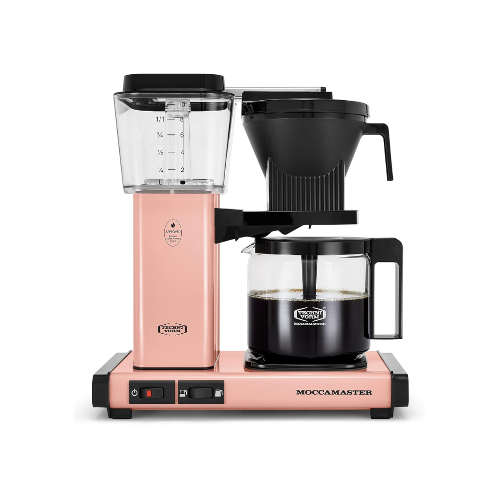 NEW PRODUCT Technivorm Moccamaster 53939 KBGV 10-Cup Coffee Maker Pink, 40 Ounce, 1.25l