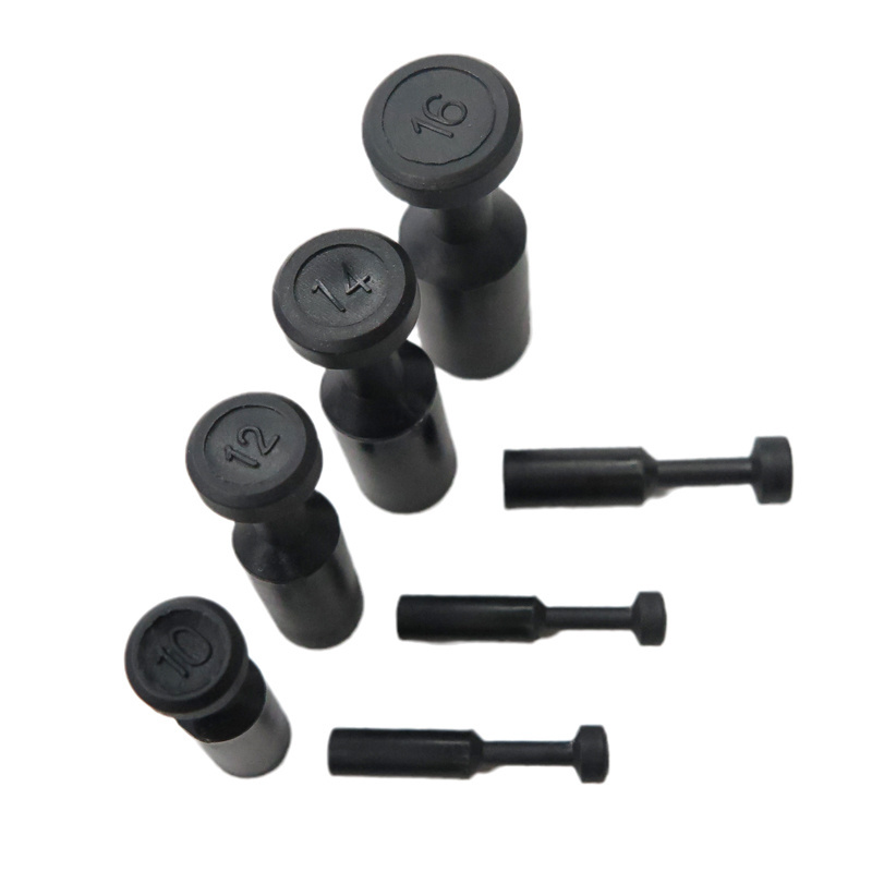 4/6/8/10/12/16mm PP Pneumatic Air Hose Fitting Stopper Tube End Caps Plastic Pipe End Plugs Tube End Plugs