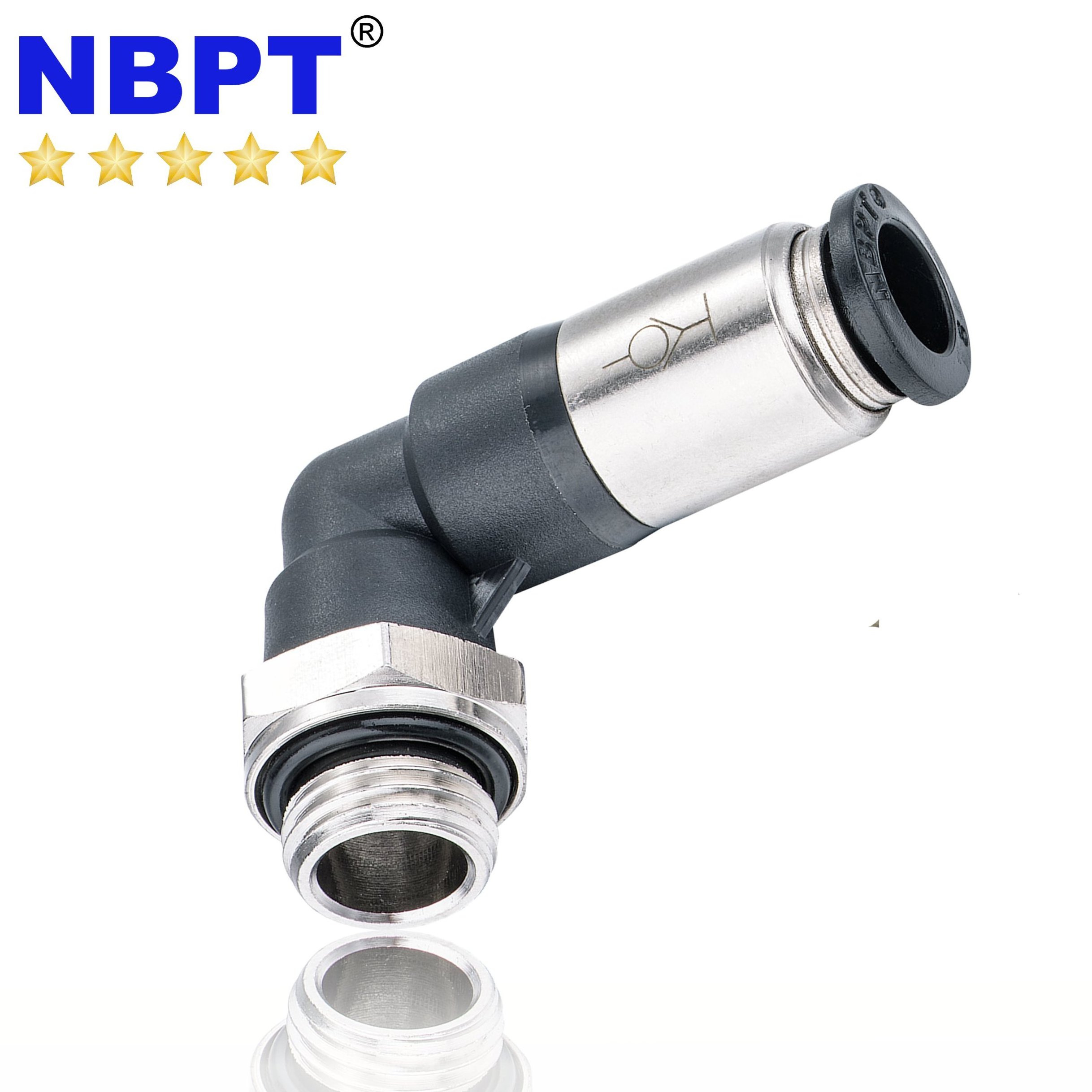 SPU series In line push to connect one touch fitting check valve Stop fitting Pneumatic Valve by NBPT