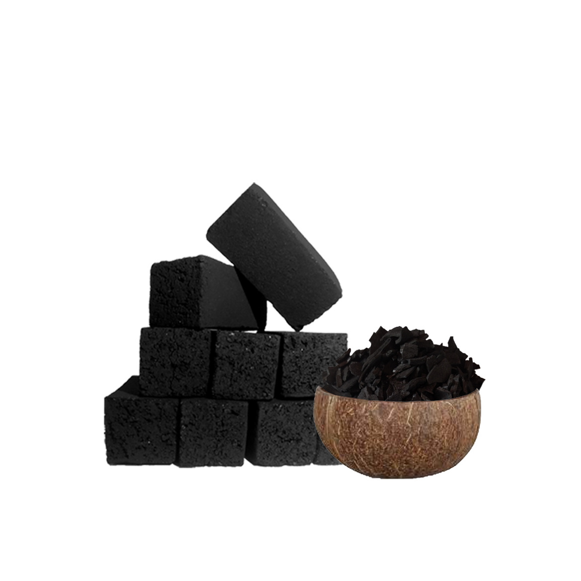 CocoRiki Coconut Shell Charcoal for Shisha Hookah Incense in Rectangle Shape Premium Quality Indonesia Products