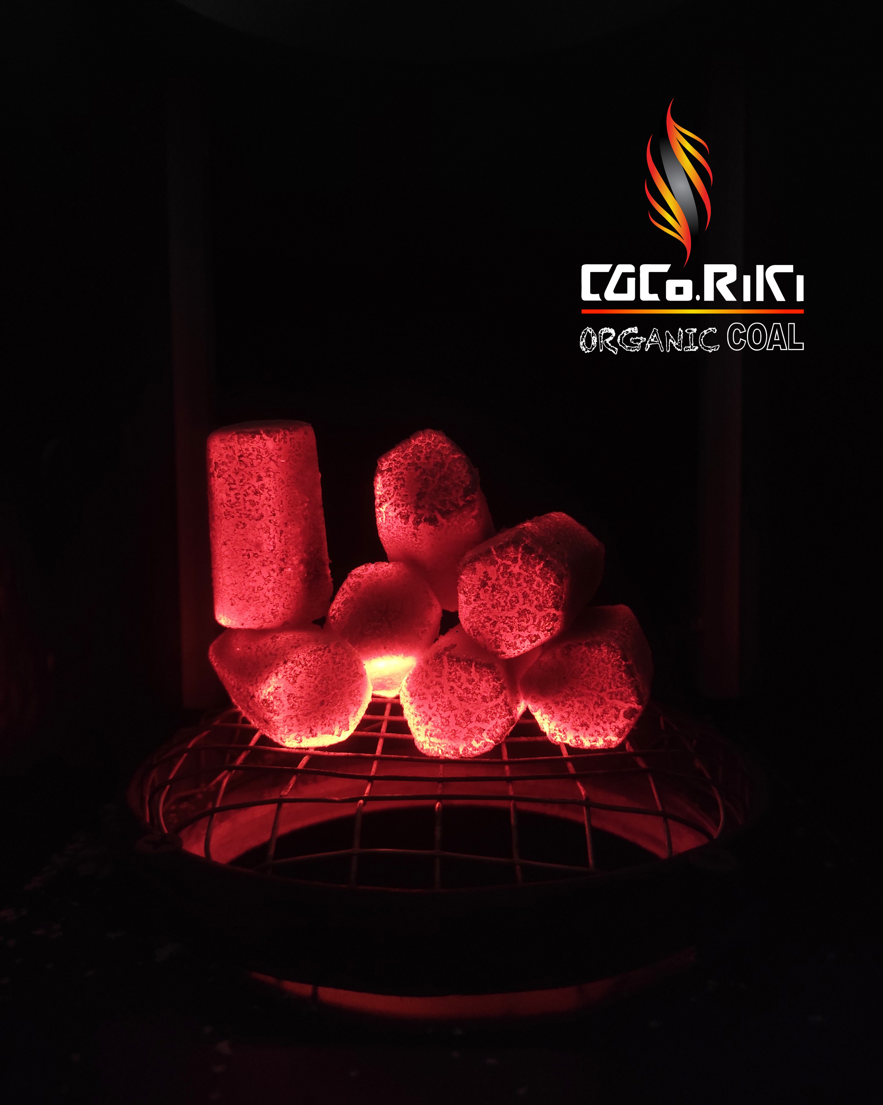 Coconut Shell Charcoal Briquettes Made With 100% Premium Quality Indonesian Charcoal For Great Hookah Flavour Smoking Shisha