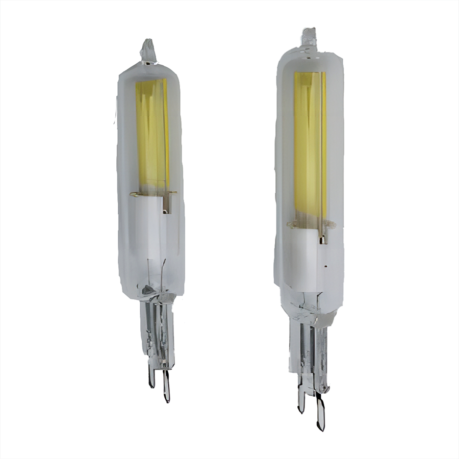 New design Non-flicking! 2W 220LM 120V G9 capsule glass LED bulb with illuminated bulb and tube