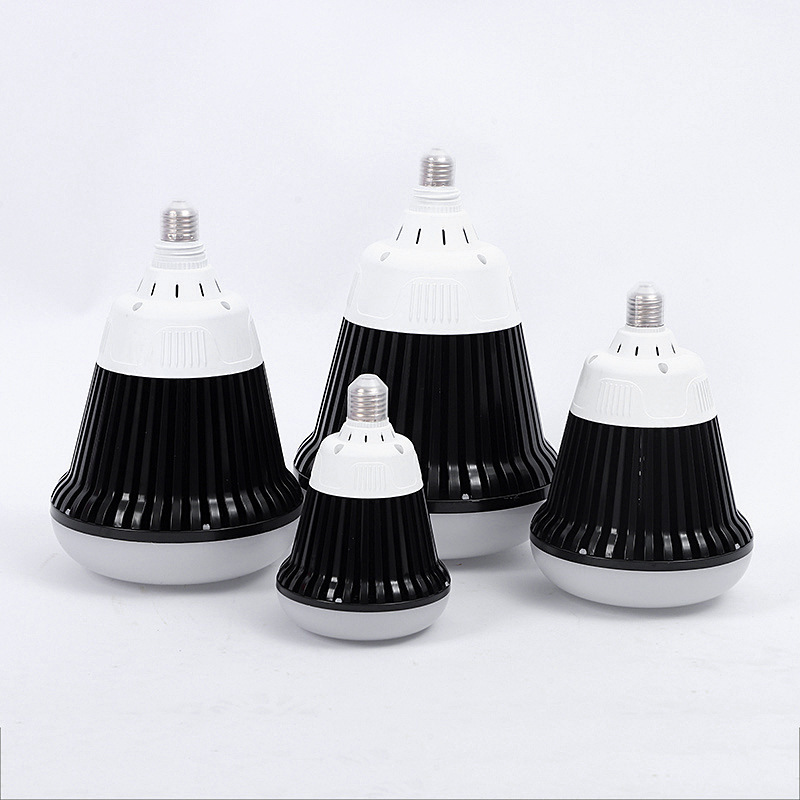 Low price Led Fin bulb High brightness real power 100w E27 B22 E40 led light bulb for warehouse factory