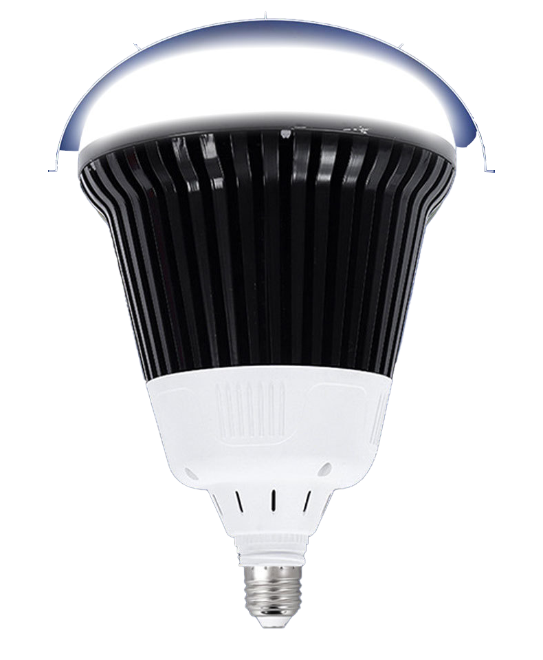 Factory sale Low price Led Fin bulb High brightness real power 100w 150W E27 B22 E40 led light bulb for warehouse factory