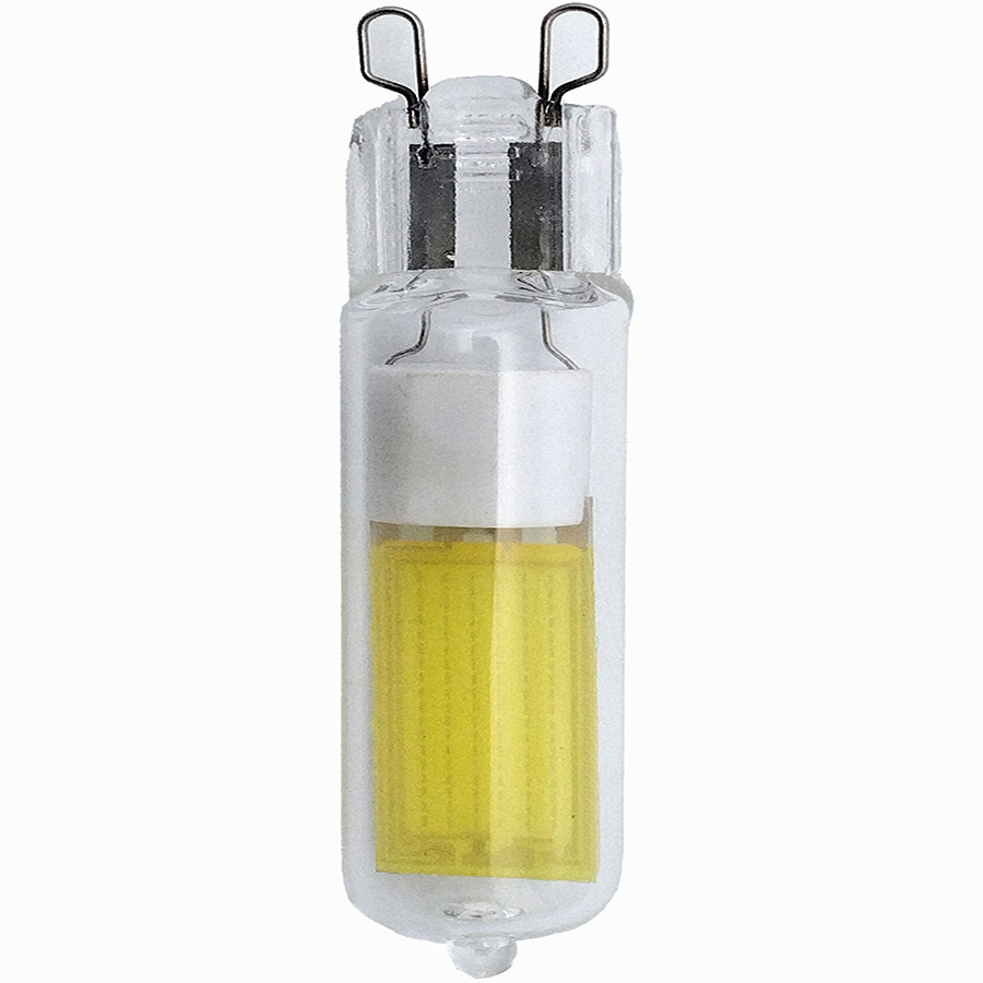 Led lamp 470LM 4W G9 120V Glass LED Bulb High brightness light source plug-in bubble COB bulb replacement halogen lamp