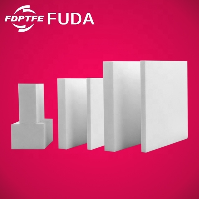 FUDA factory direct 10mm 12mm 15mm 20mm 30mm one side sodium etching PTFE taflon sheet