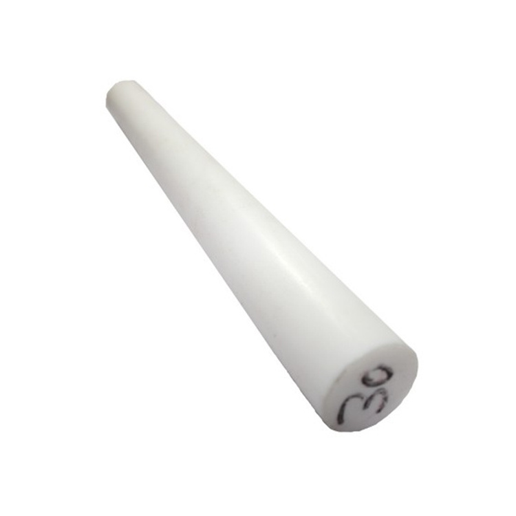 Corrosion-Resistant and High-Temperature Resistant White PTFE Rod Plastic Soild Bar Te flon Rod