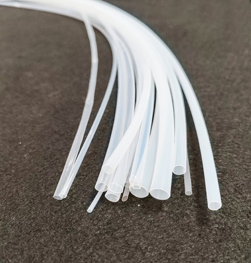 Clear thin wall customization ptfe tubing 0.001