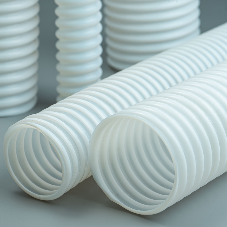 Manufacture customized fuel hose PTFE corrugated tube convoluted lined pipe