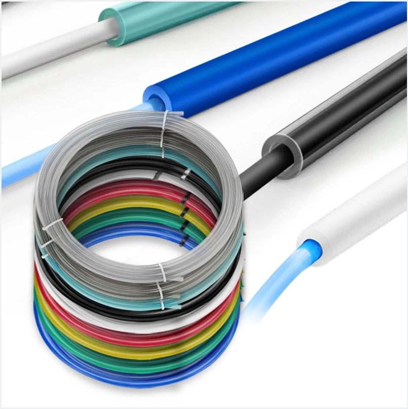 Electronics Tube Capacity 150ton/m PTFE Tubing Best Price T-eflon Tubings etched te flon hose