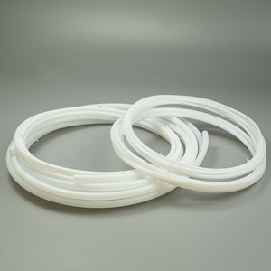 tube ptfe flexible ptfe pipe 3mm 4mm 5mm 6mm 8mm 10mm 12mm 100% virgin ptfe tube for water free sample provide