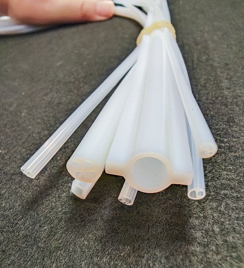 PTFE tubing for medical flexible soft ptfe line pipe customization thin wall multi lumen te flon ptfe hose