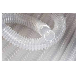 No Stick PFA Tapered Corrugated Tube Machine Accessary Tube Transparent Plastic Water Proof Virgin PFA Corrugated Pipe