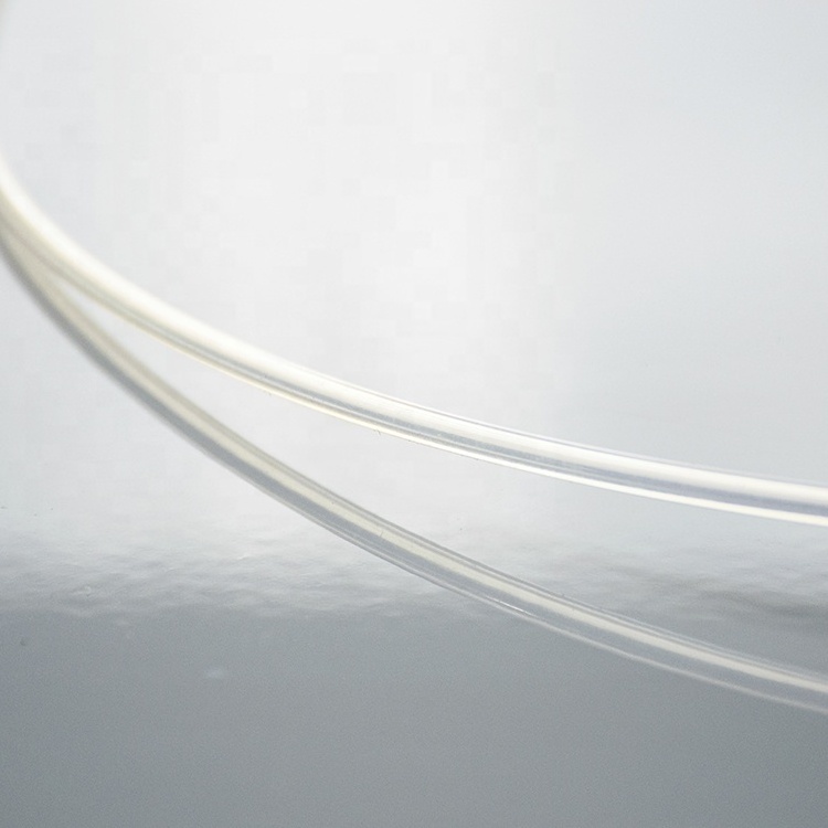 Factory supply PTFE transparent tube ID3.5mm 50mm insulated engineering plastic tubing PTFE