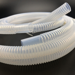 PTFE lined fittings for full flow of medium Flexible Tubing Hose Bellows Te flon PTFE Corrugated tube parts