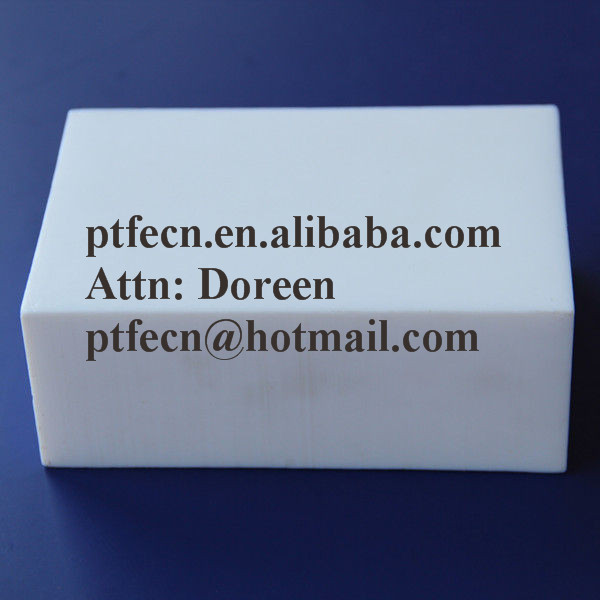 Natural Color PTFE / F4 Molded Sheet