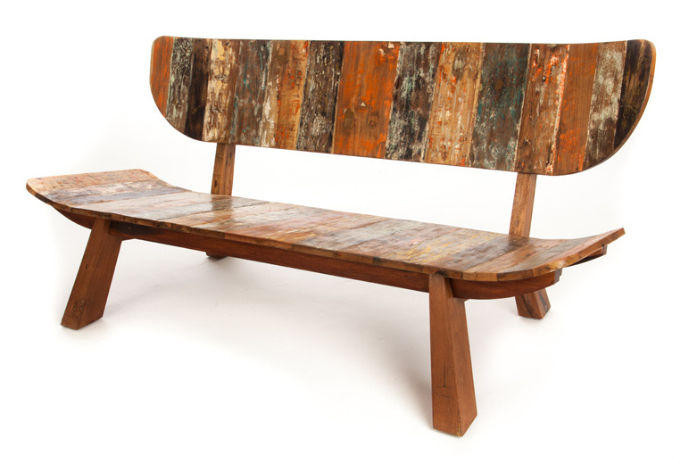 jumi recycled boat wood park benches for outdoor and indoor