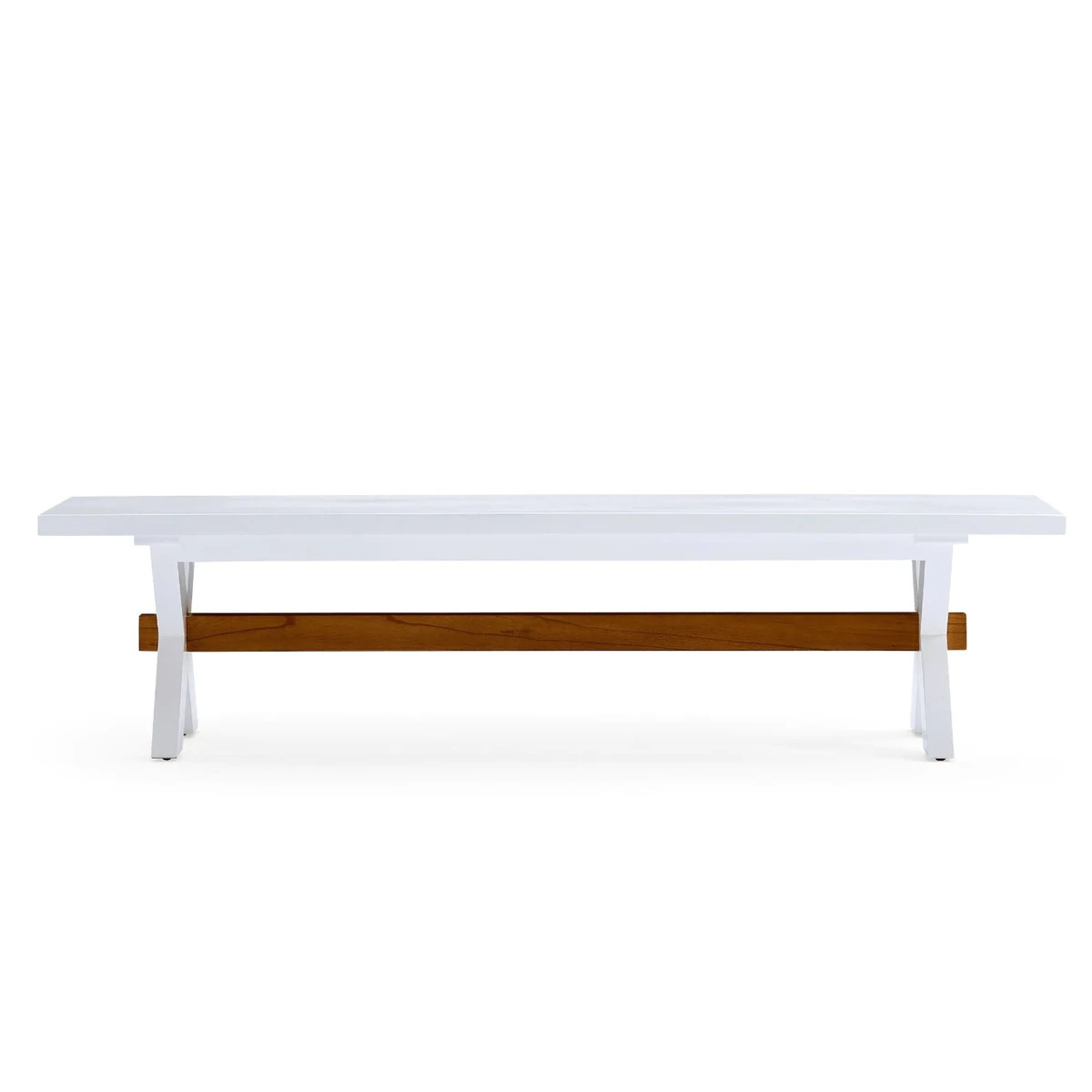 ailya bench made of solid mahogany wood for indoor and outdoor