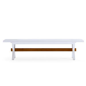 ailya bench made of solid mahogany wood for indoor and outdoor