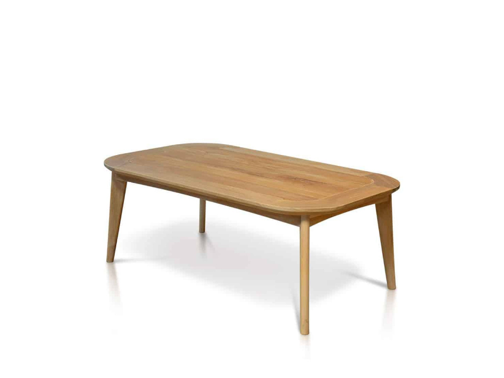 Ashari simple garden dining table made from the best teak wood suitable for outdoor or indoor.