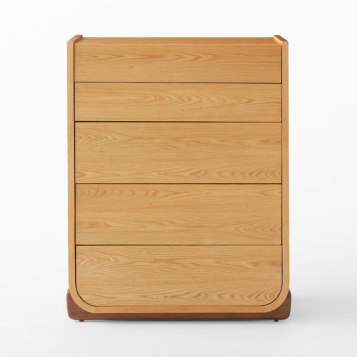 Romeo chest of drawers made of solid teak wood with 4 drawers and finished with natural oil.