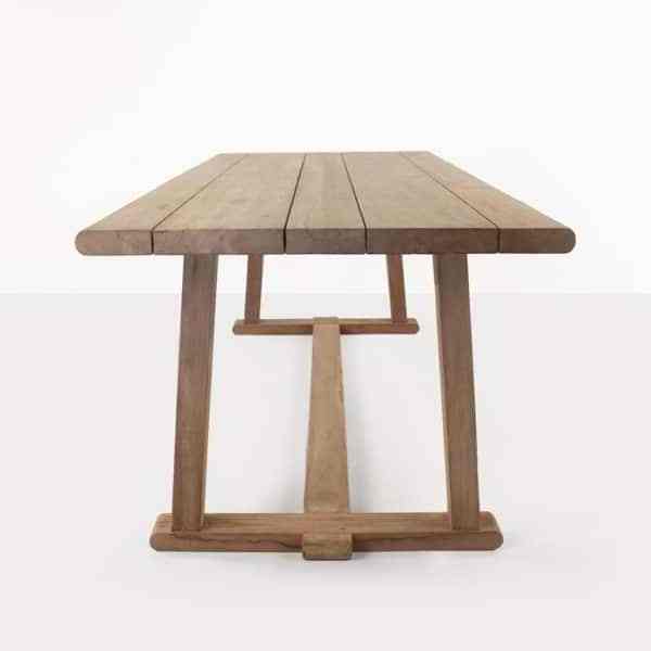 Joseph rectangular cheap dining table from teak wood and competitive price for premium quality product