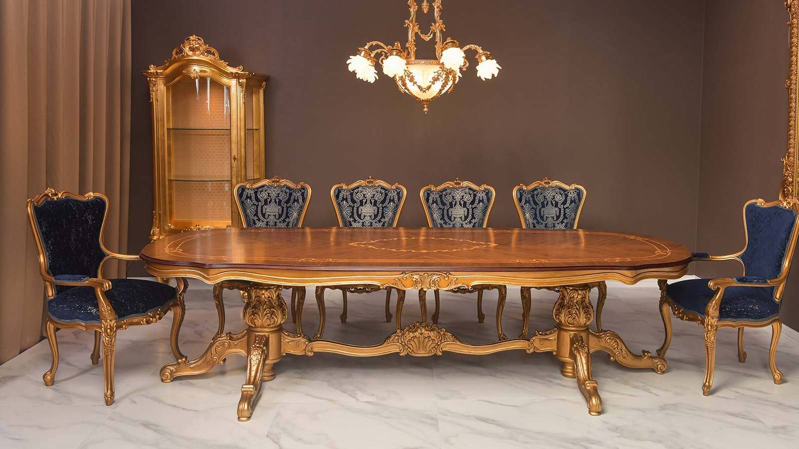 Princess Dining Table is a perfect blend of sophistication and timeless charm. This exquisite piece is meticulously